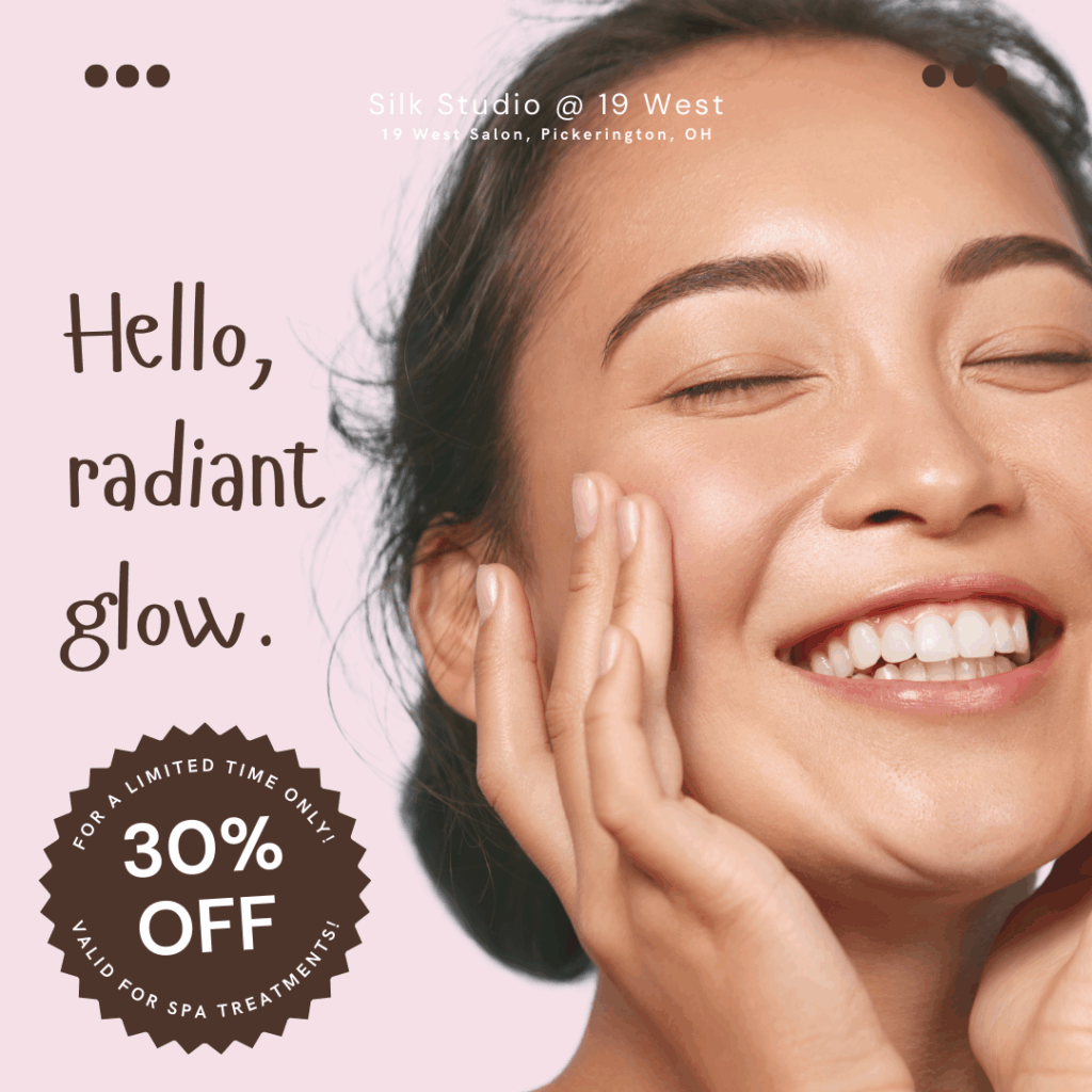 aesthetician instagram ad