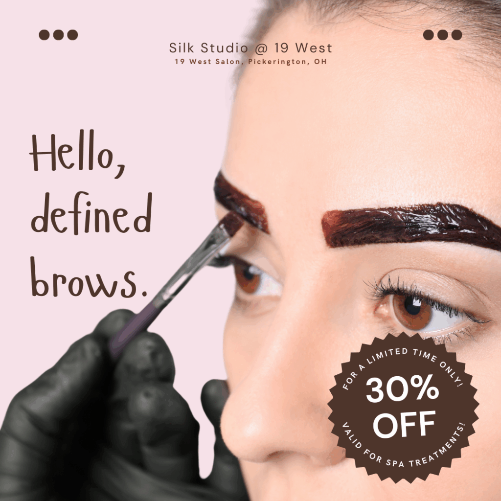 aesthetician instagram ad