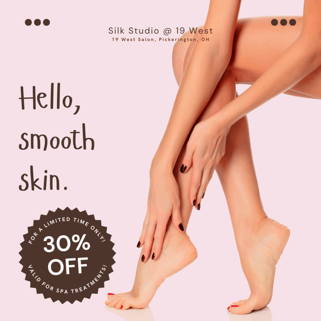 aesthetician instagram ad