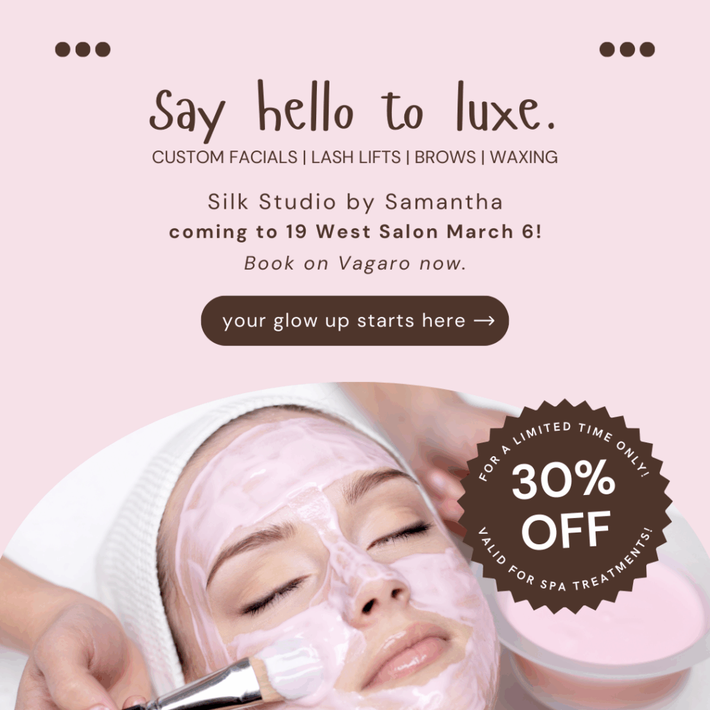 aesthetician instagram ad