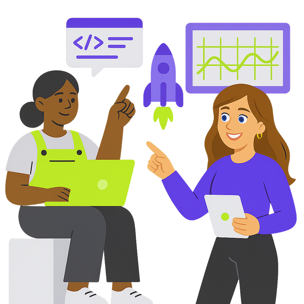 Services 8 women marketers illustration